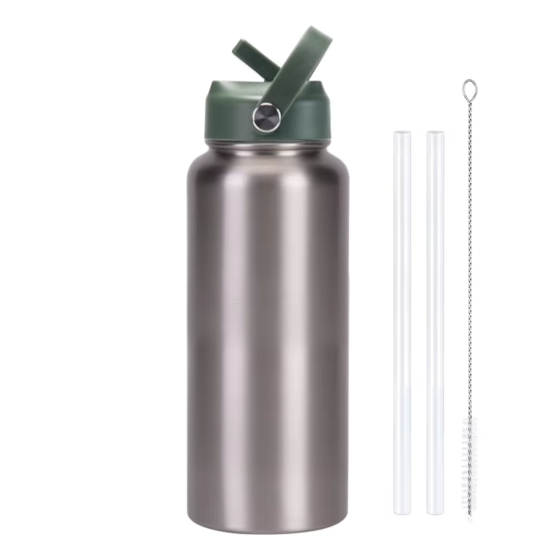 Personalised 1L water bottle with straw - photo 10