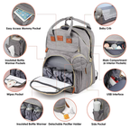 3-in-1 changing backpack with fold-out changing bed - photo 3