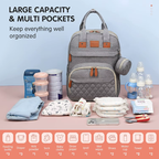 3-in-1 changing backpack with fold-out changing bed - photo 4