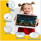 Kids LCD doodle board screen-free drawing toy - photo 2