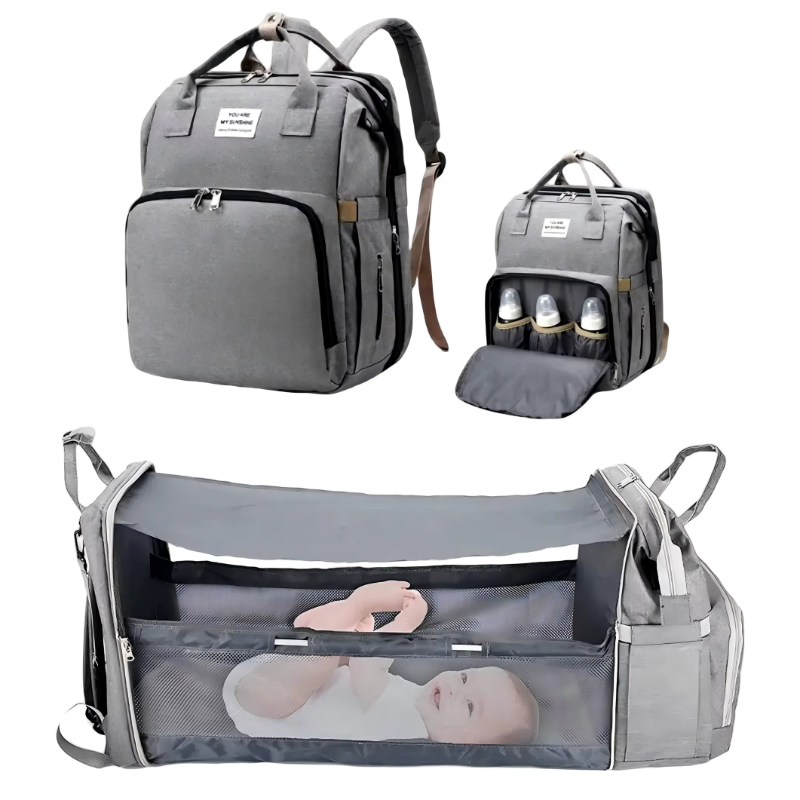 3-in-1 changing backpack with fold-out changing bed - photo 15