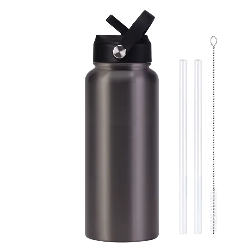Personalised 1L water bottle with straw - photo 11