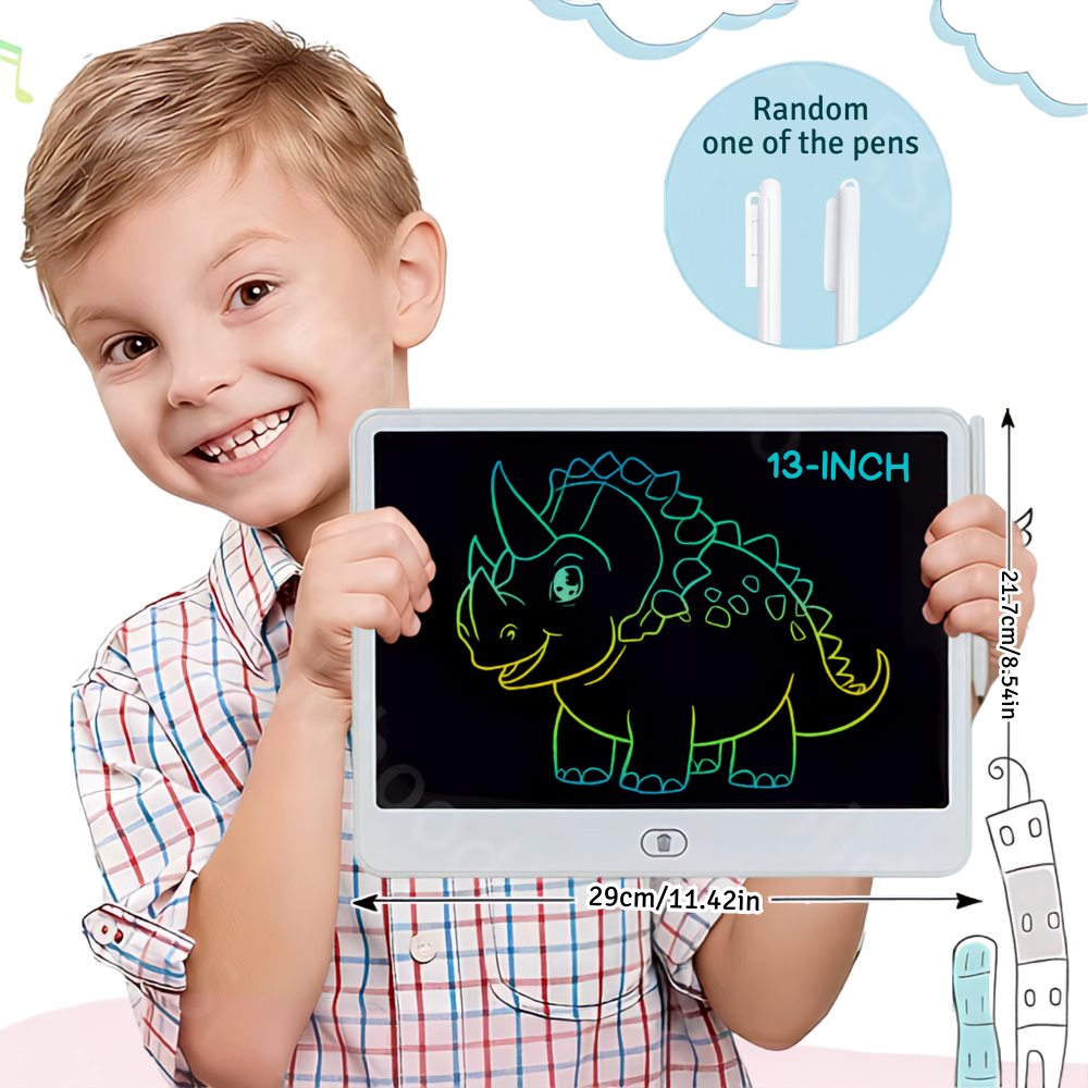Kids LCD doodle board screen-free drawing toy - photo 12