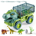 Dino transport truck toy with mini dinosaur figures - photo 7