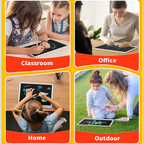 Kids LCD doodle board screen-free drawing toy - photo 3