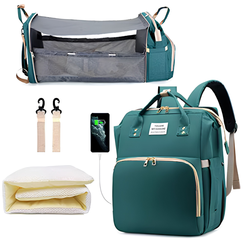 3-in-1 changing backpack with fold-out changing bed - photo 14