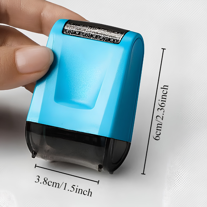 Confidential info roller stamp for post and paperwork privacy - photo 5