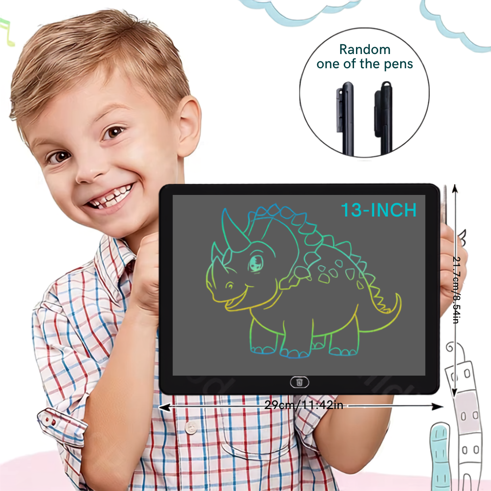 Kids LCD doodle board screen-free drawing toy - photo 11