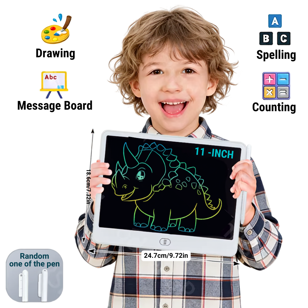 Kids LCD doodle board screen-free drawing toy - photo 13
