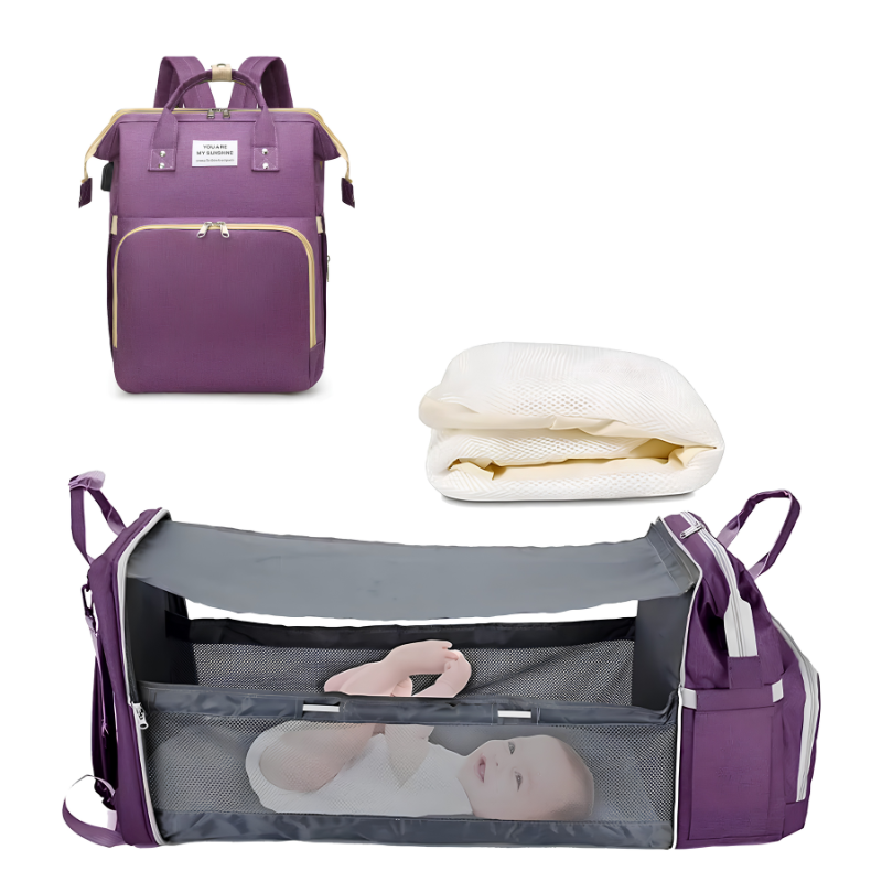 3-in-1 changing backpack with fold-out changing bed - photo 13